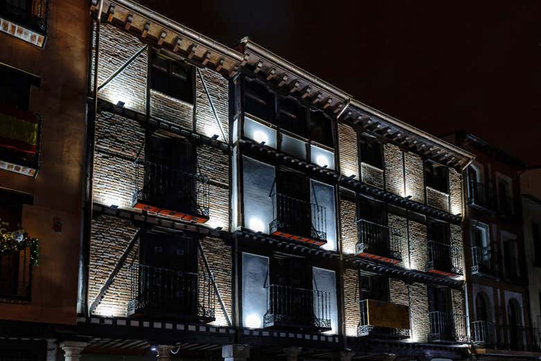Edifici della Calle Mayor di Alcalá de Henares
