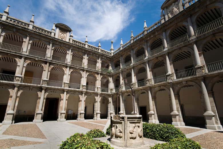 Il chiostro dell'università