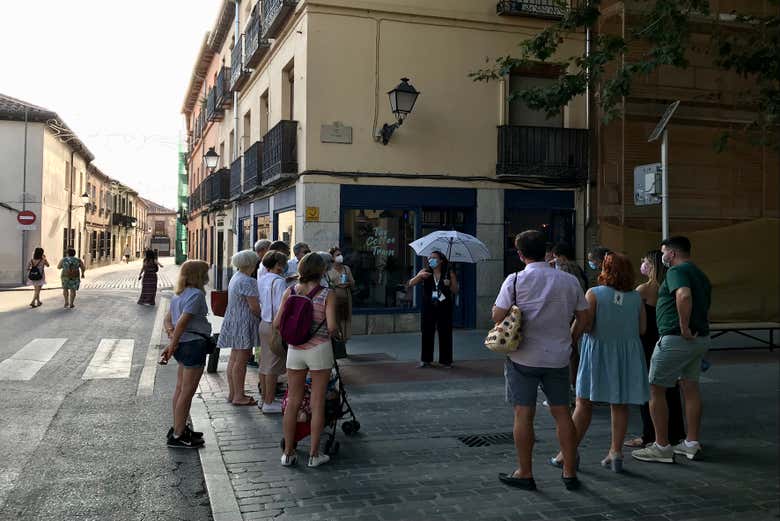 Durante il free tour dell'Alcalá sconosciuta
