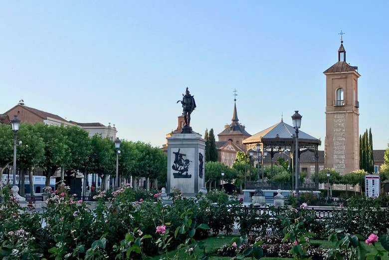 Plaza Cervantes en Alcalá de Henares