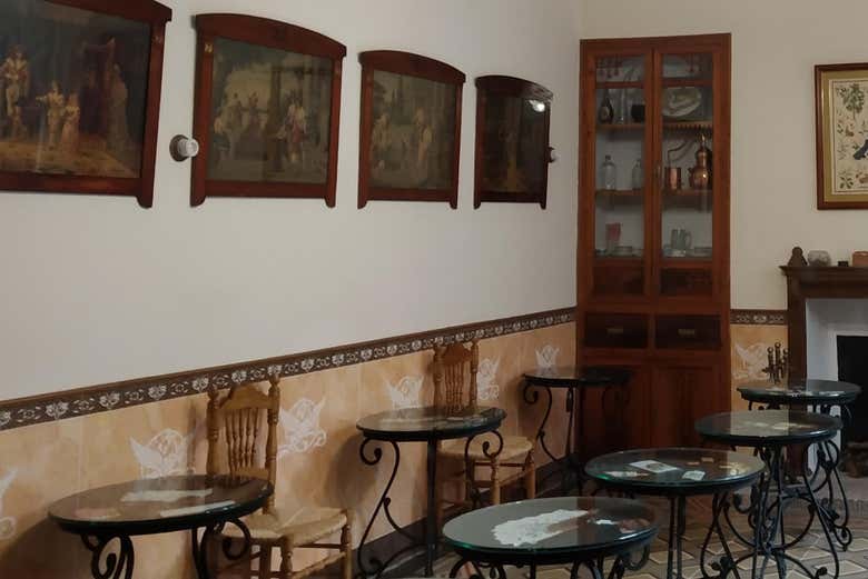 Sala de jantar do Palacete de la Hilandera