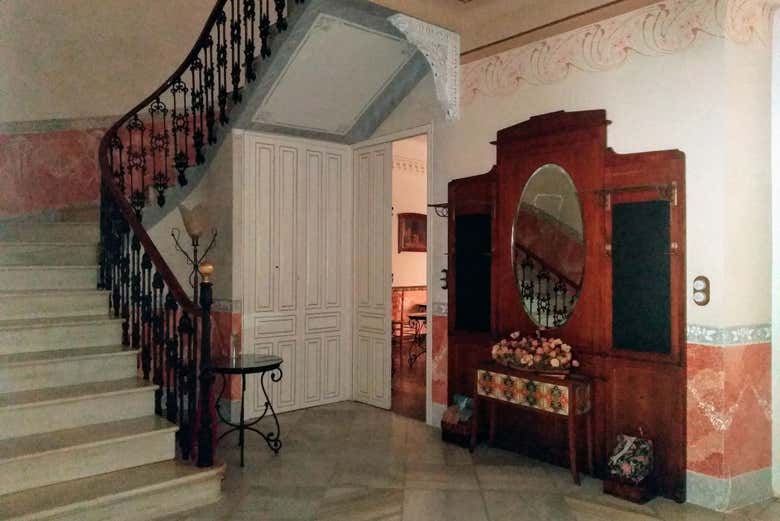 Hall de entrada do palácio