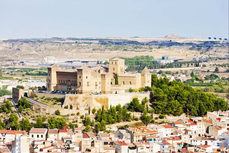 Vistas del castillo de Alcañiz