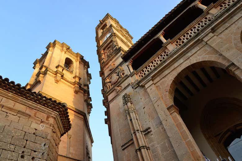 Vista de las dos torres