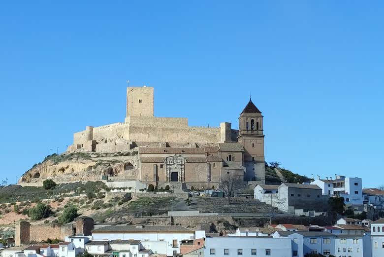 El castillo de Alcaudete se ubica al sur de la provincia de Jaén