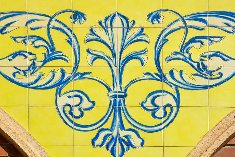 Azulejos en Alcázar de San Juan