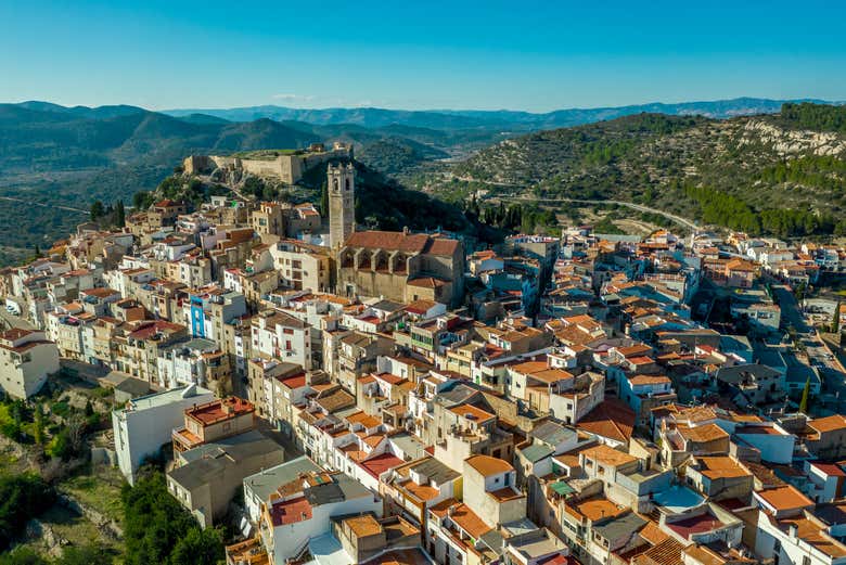 Panorâmica de Cervera del Maestre