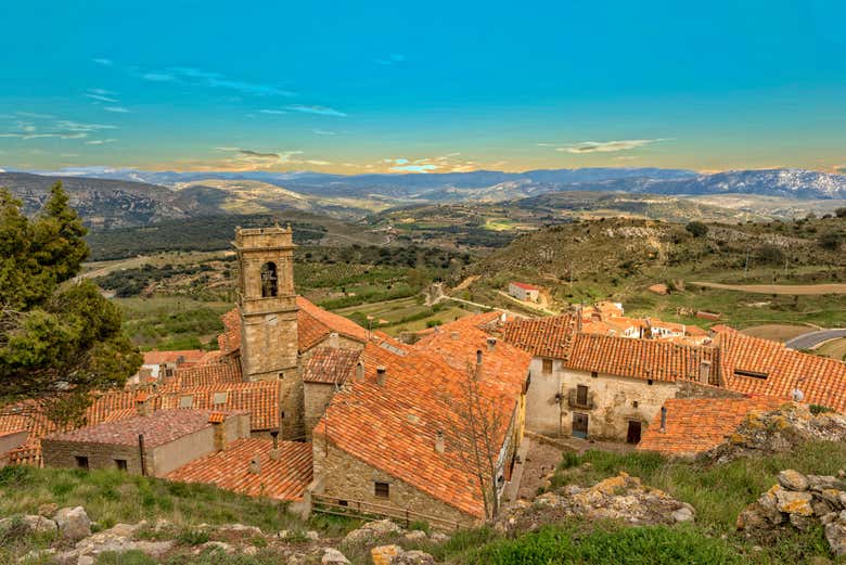 Get stunning views of Culla & the surroundings