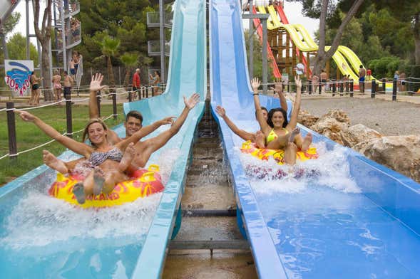 Excursion à Aqualand depuis le nord