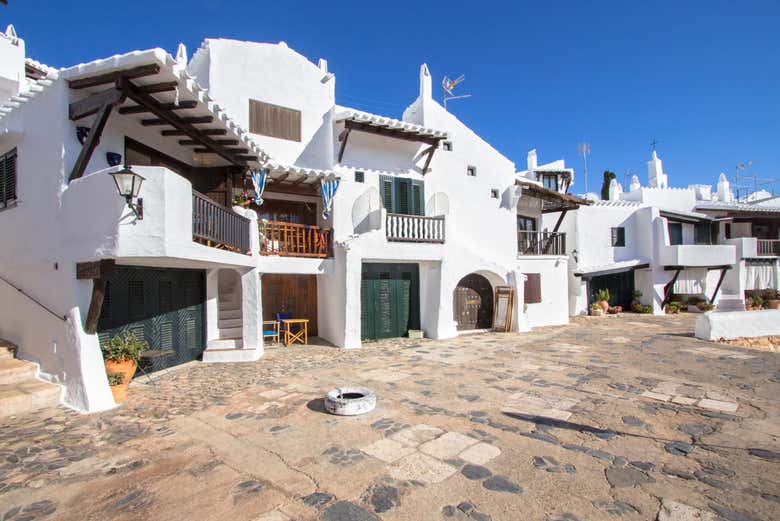 Casas típicas en Binibeca Vell