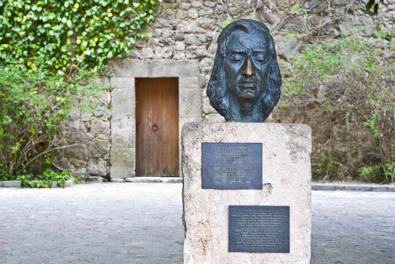 Buste de Chopin à Valldemossa