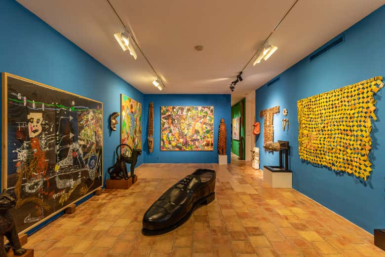 Vous contemplerez différentes œuvres d'art moderne