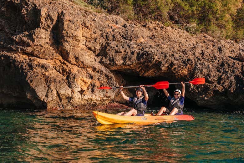 Disfrutando de los bellos paisajes del norte de Mallorca