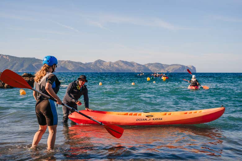 El monitor os ayudará en todo momento