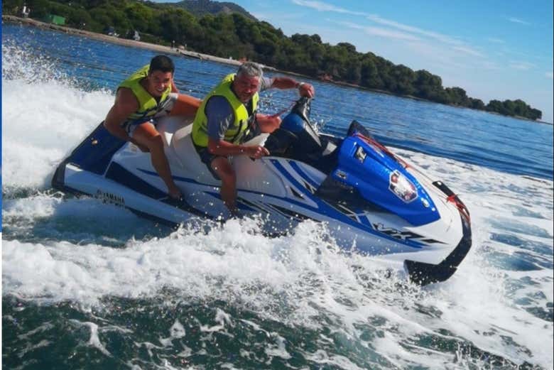 Moto de agua en Mallorca