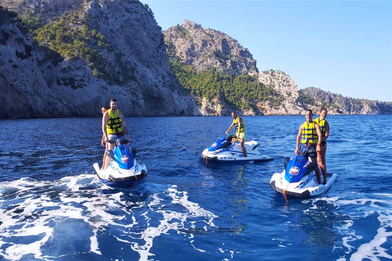 Profitez de la balade en jet ski