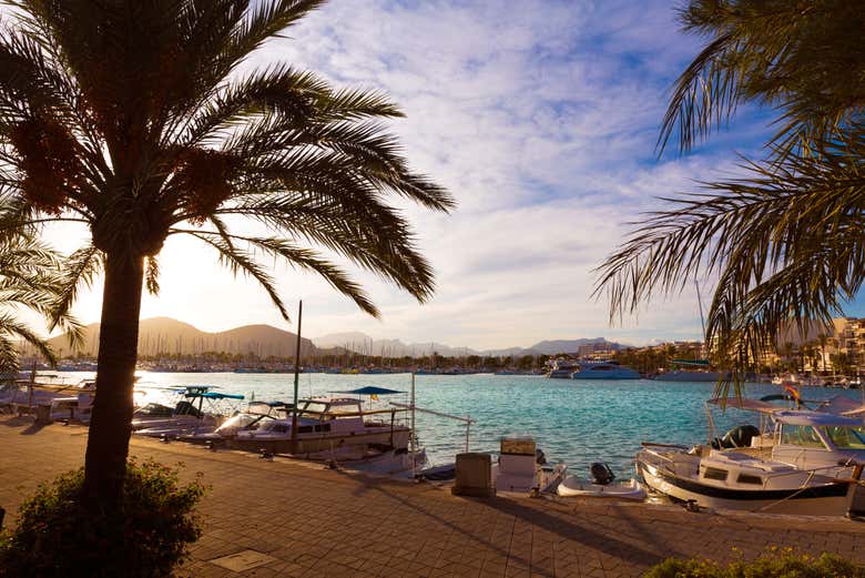 Beautiful views of Alcudia Bay