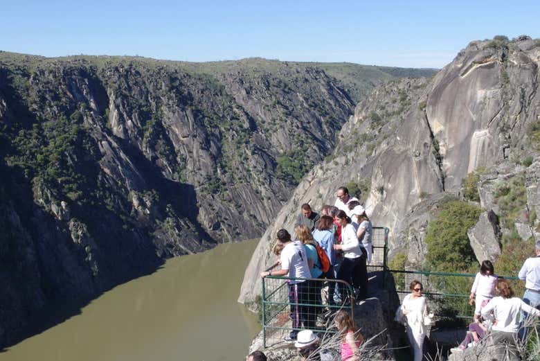 Vistas del cañón desde el lado salmantino