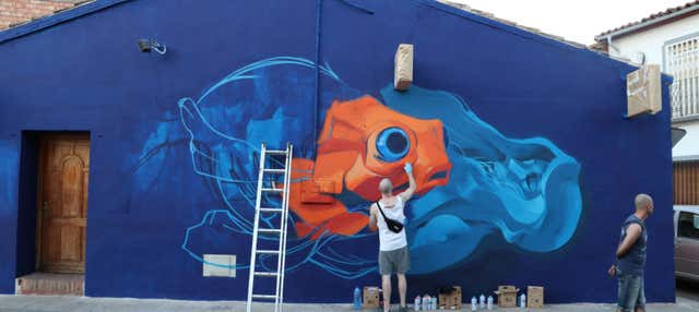 Tour del arte urbano por Alfamén