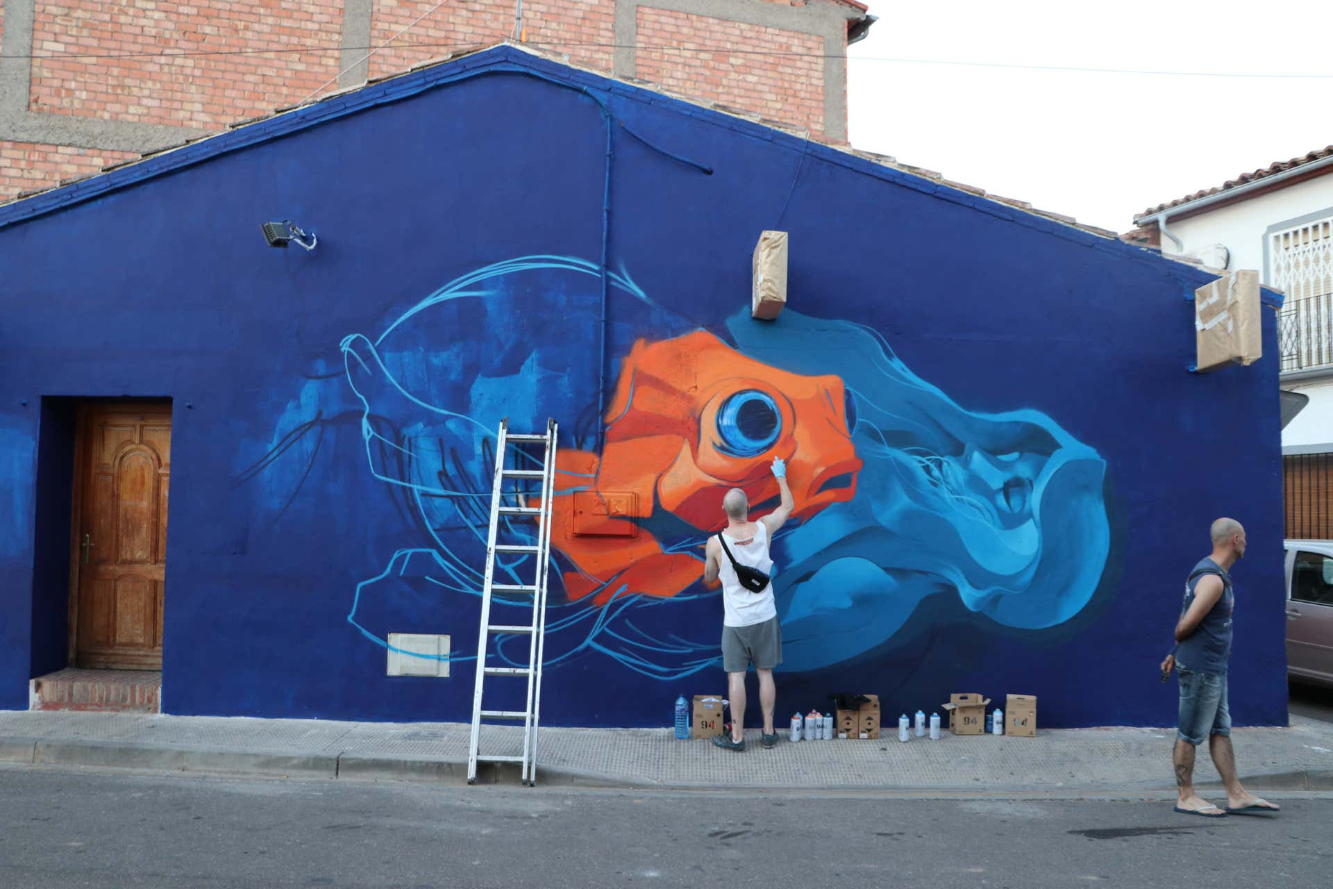 Foto de Arte urbano en Alfamen en Alfamén, Zaragoza