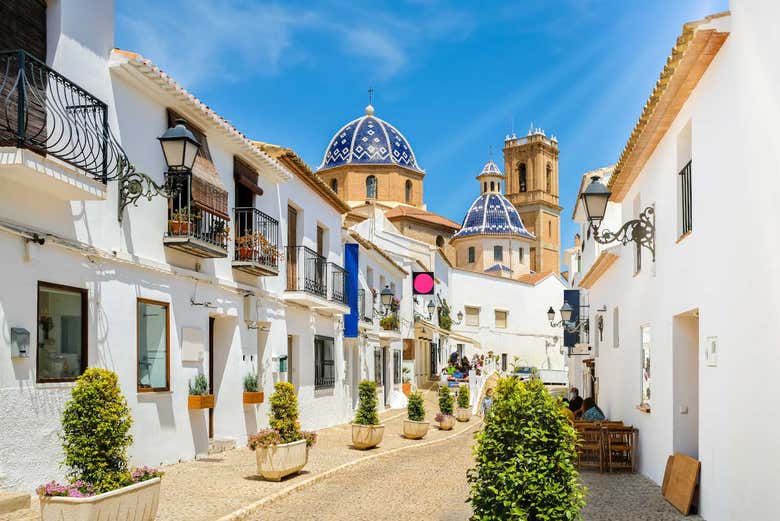 Une petite rue d'Altea