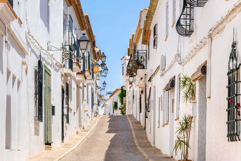 Maisons blanches d'Altea