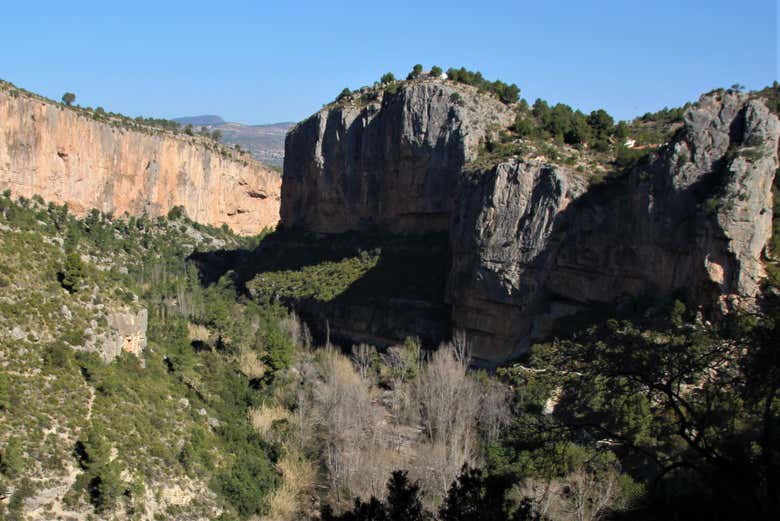 Paysage montagneux de Chulilla