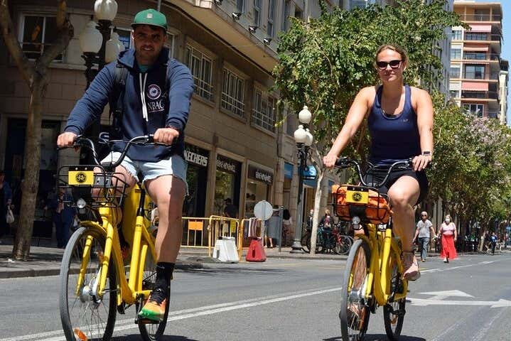 Visite d'Alicante à vélo