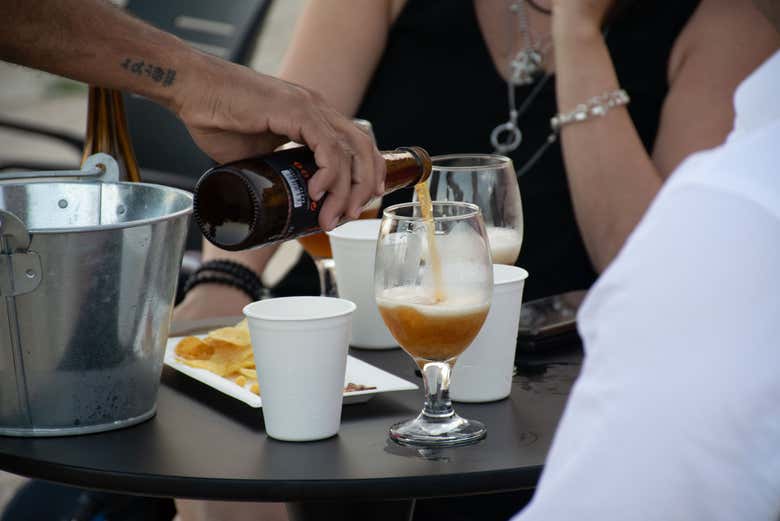 Vous goûterez différents types de bières