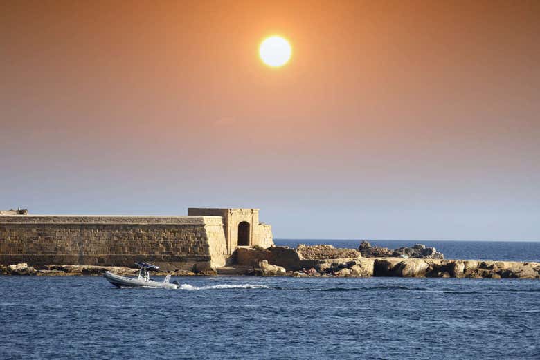 Vistas de la Isla de Tabarca