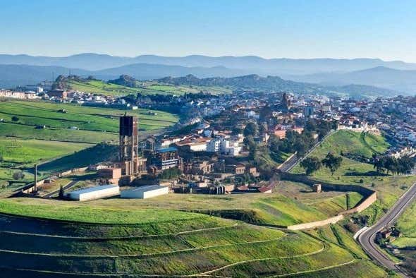 Vista aérea de Almadén