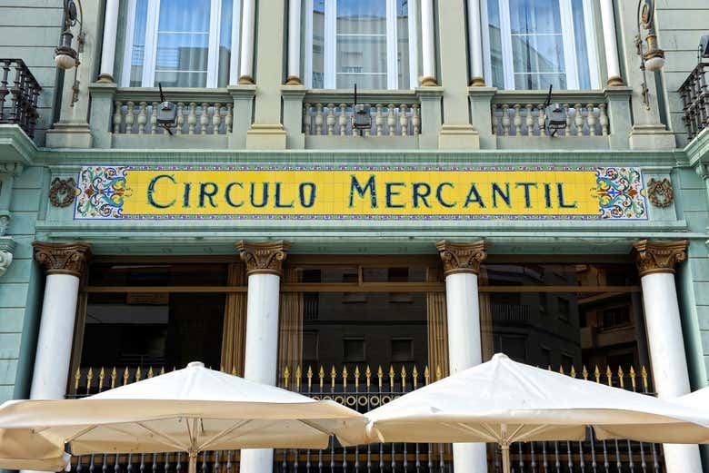 The market of Almendralejo