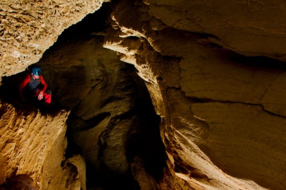 Espeleología en las Cuevas de Sorbas