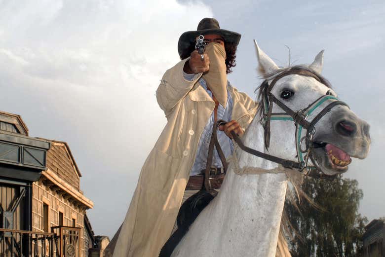 Caballos en Fort Bravo