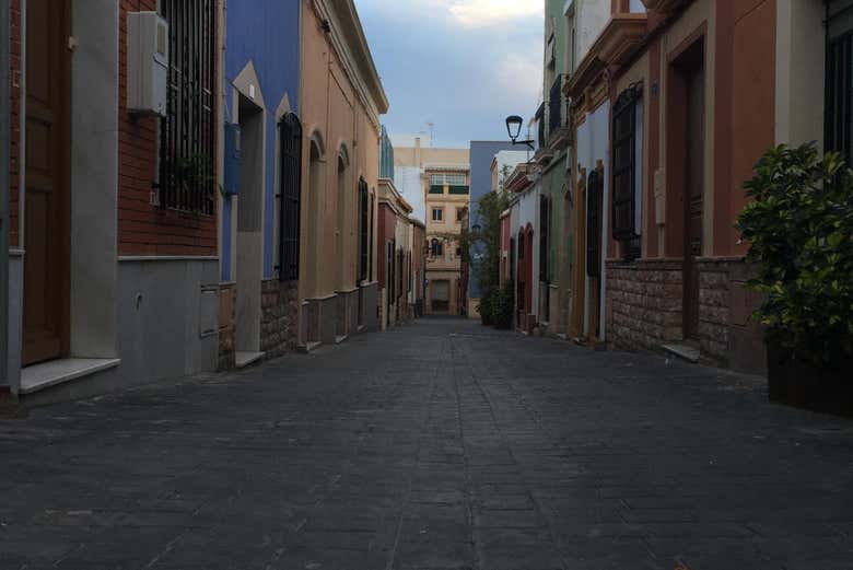 Calles de la Almedina de Almería