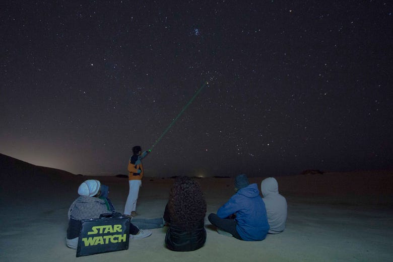 Observação de estrelas no Cabo de Gata