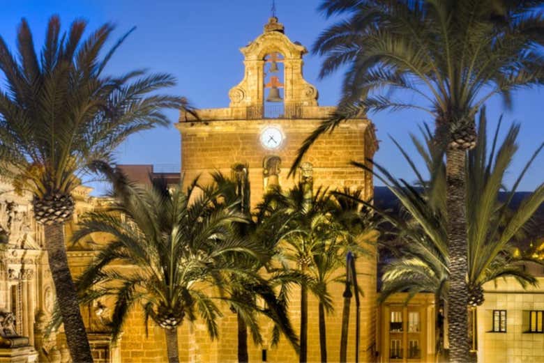 Almería al caer la tarde