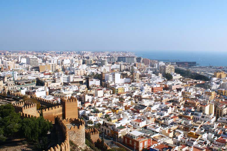 Vista panorámica de Almería