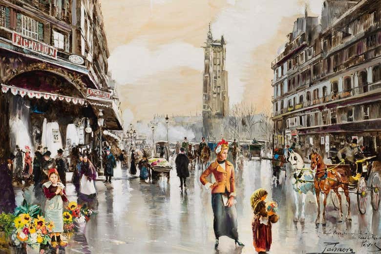 "Rue de Rivoli", de Alfredo Palmero