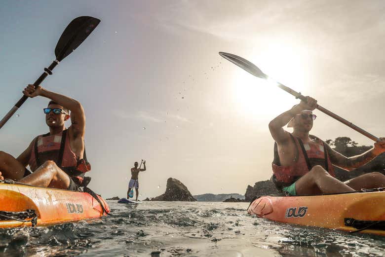 Exploring the waters of Almuñecar