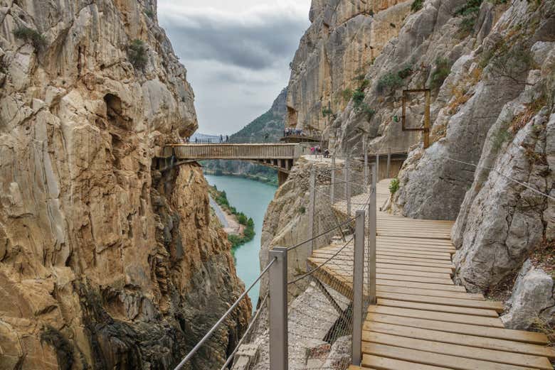 Una delle passerelle che percorreremo