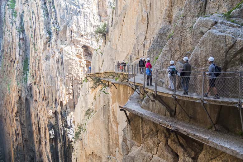 Sulle passerelle del Caminito del Rey