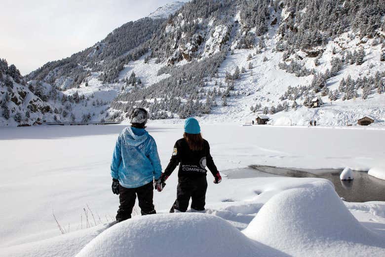 Profiter en coupe à La Molina