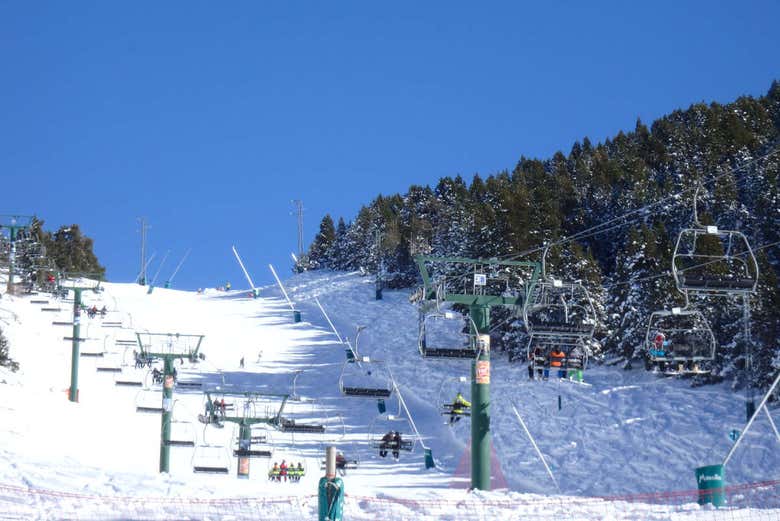Remontes en Masella