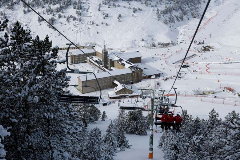 Vue sur La Molina
