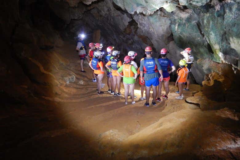 We'll visit a sea cave