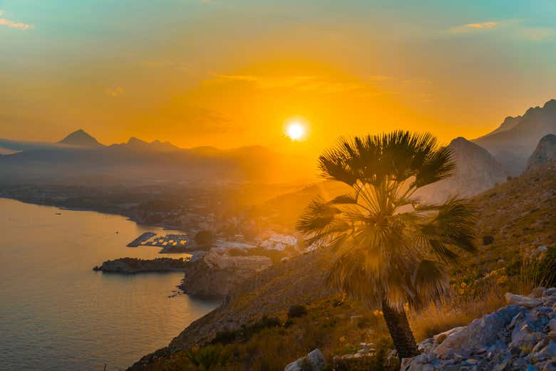 Você verá um romântico pôr do sol