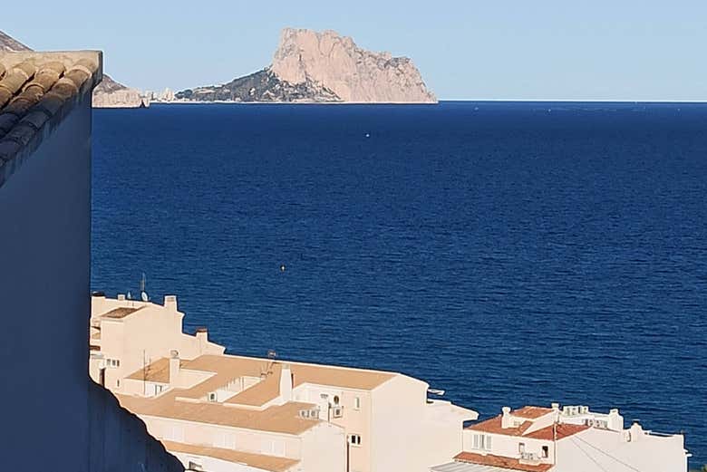 Vistas desde la costa de Altea