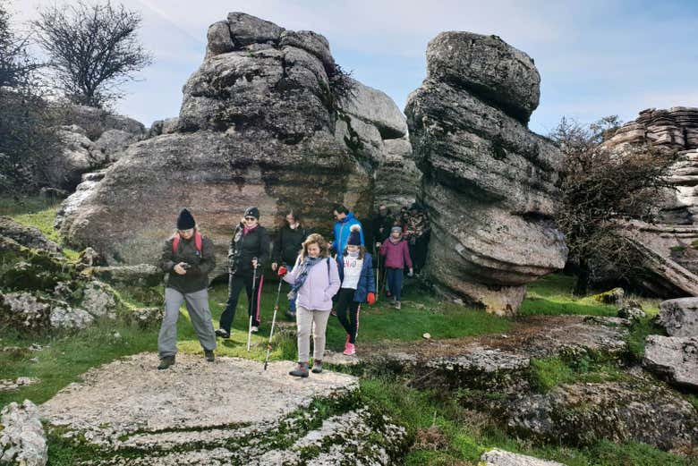 Formaciones rocosas en el Torcal de Antequera