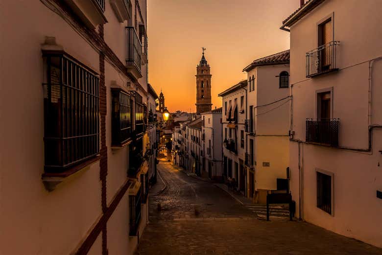 Recorriendo las calles de Antequera